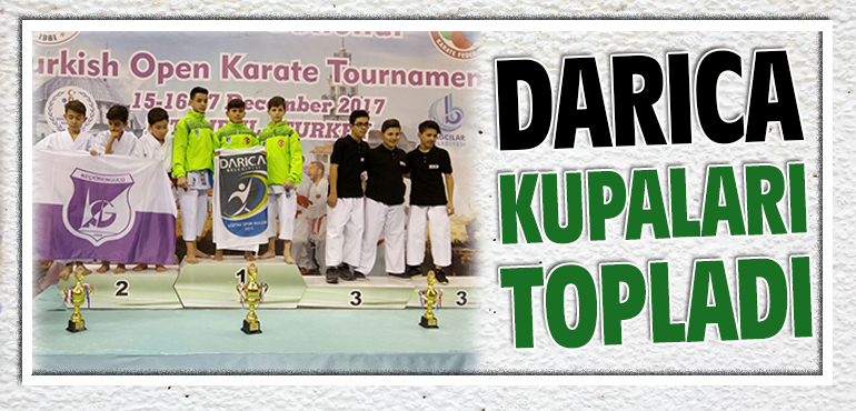 Darıca Kupaları Topladı